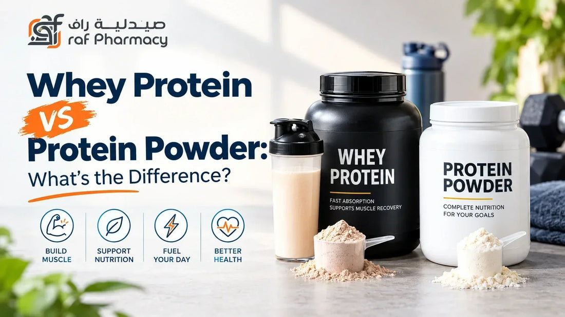 Whey Protein vs Protein powder: What's the Difference?