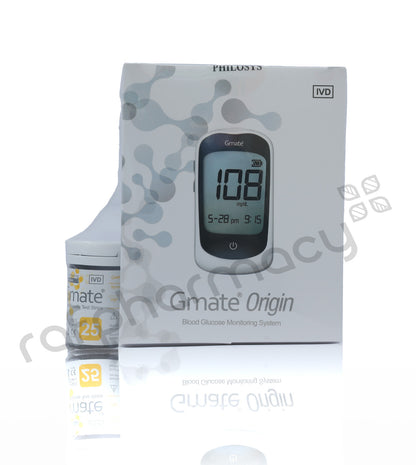 GMATE ORIGIN B/GLUCOSE MONITOR +10LANCET+25STRIPS