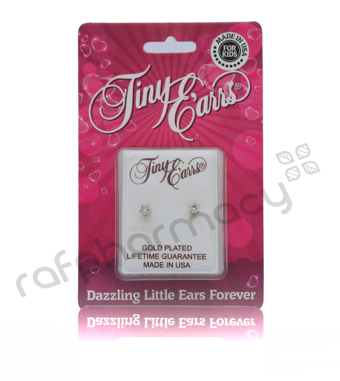 EARRS TE154-3MM CUBIC ZIRCONIA
