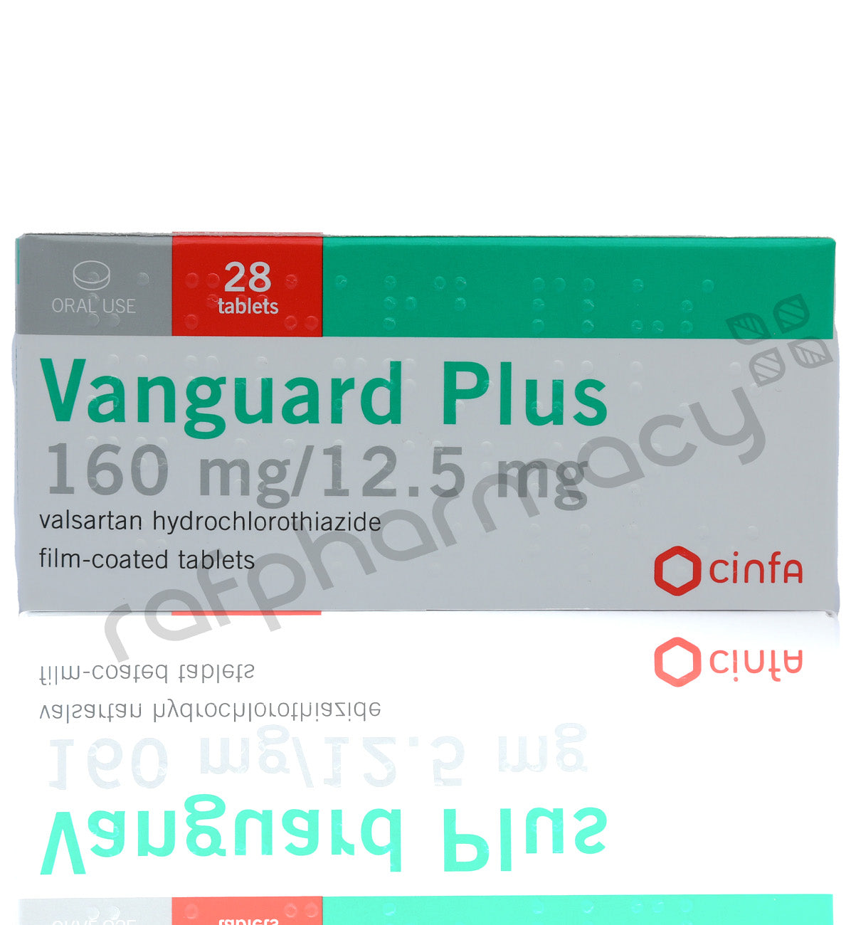 Vanguard 160/12.5Mg Tab 1X28's