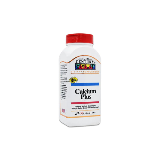 21ST CENTURY CALCIUM PLUS TABLETS 30'S