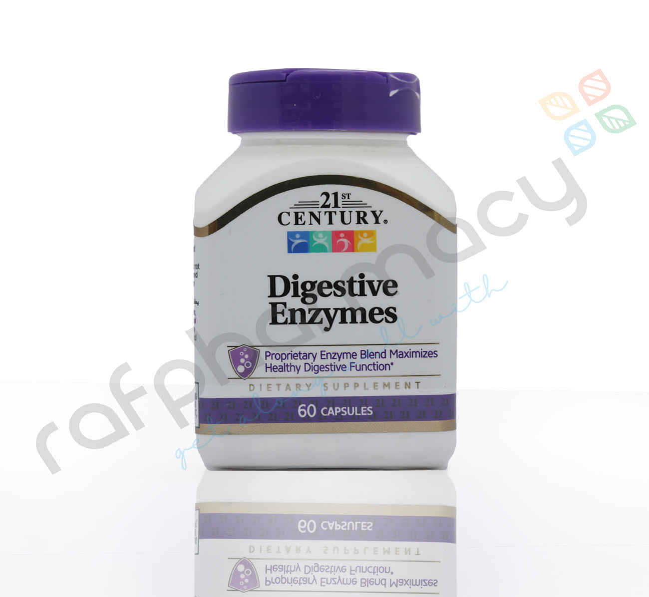 21ST CENTURY DIGESTIVE ENZYMES CAPSULES 60'S