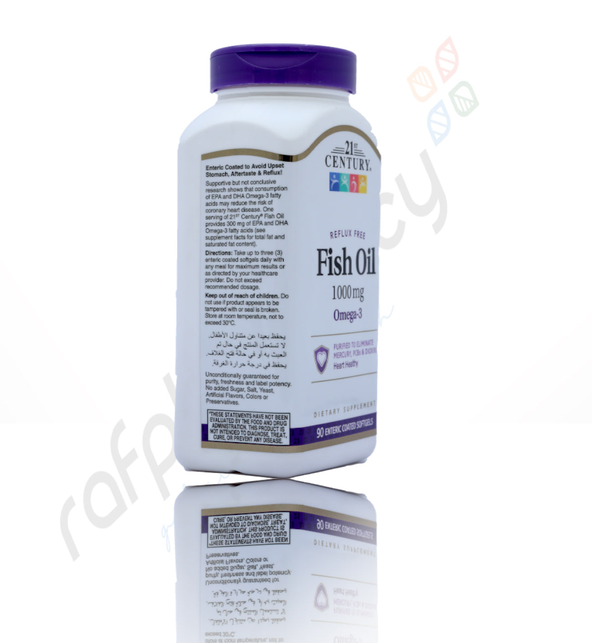 21st Century Fish Oil 1000mg Softgel 90'S
