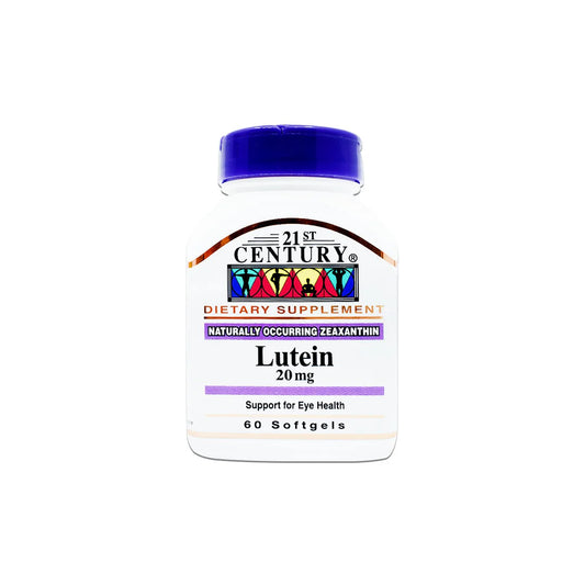21St Century Lutein 20Mg Softgels 60'S