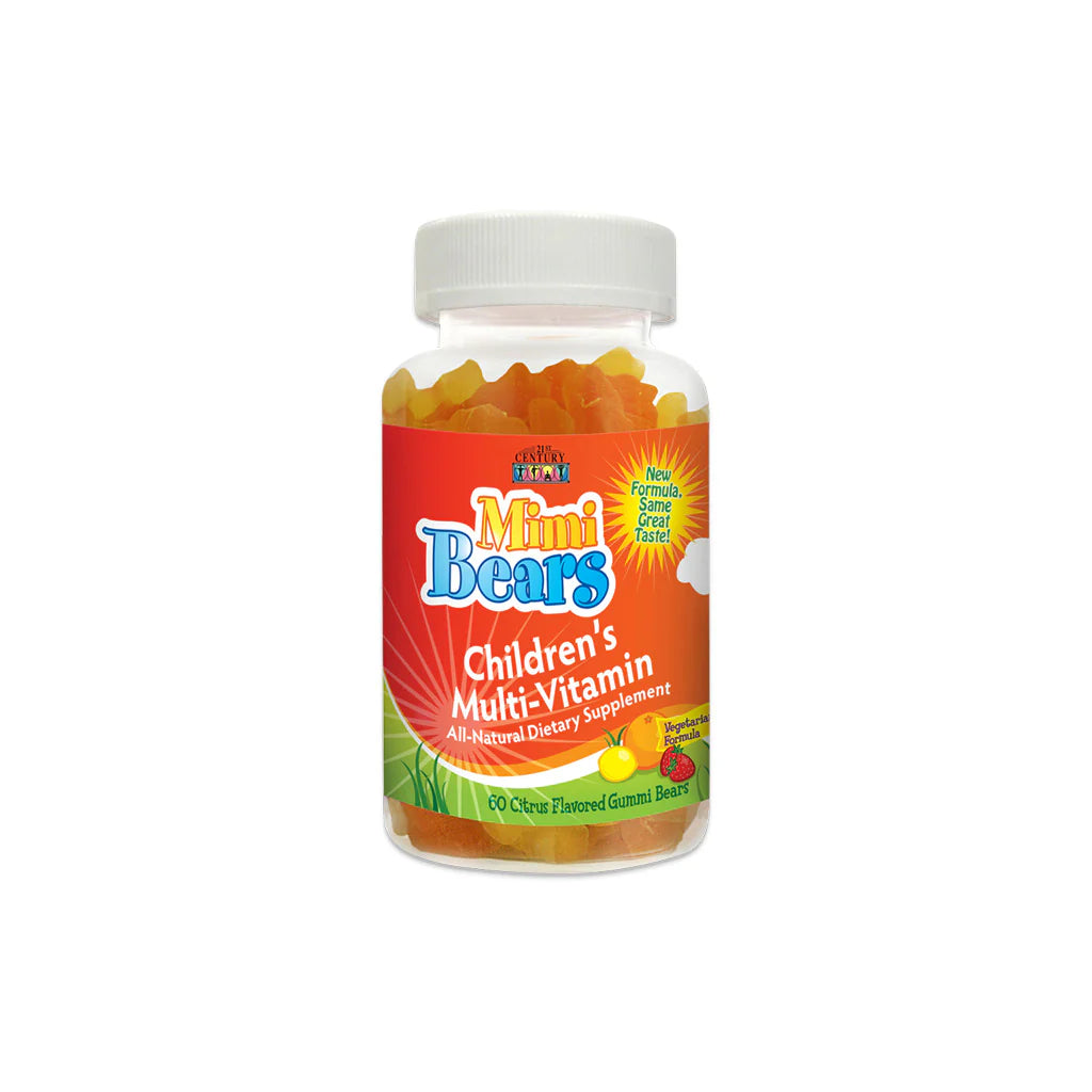 21ST CENTURY MIMI BEARS CHILD MULTI VITAMINS 60'S