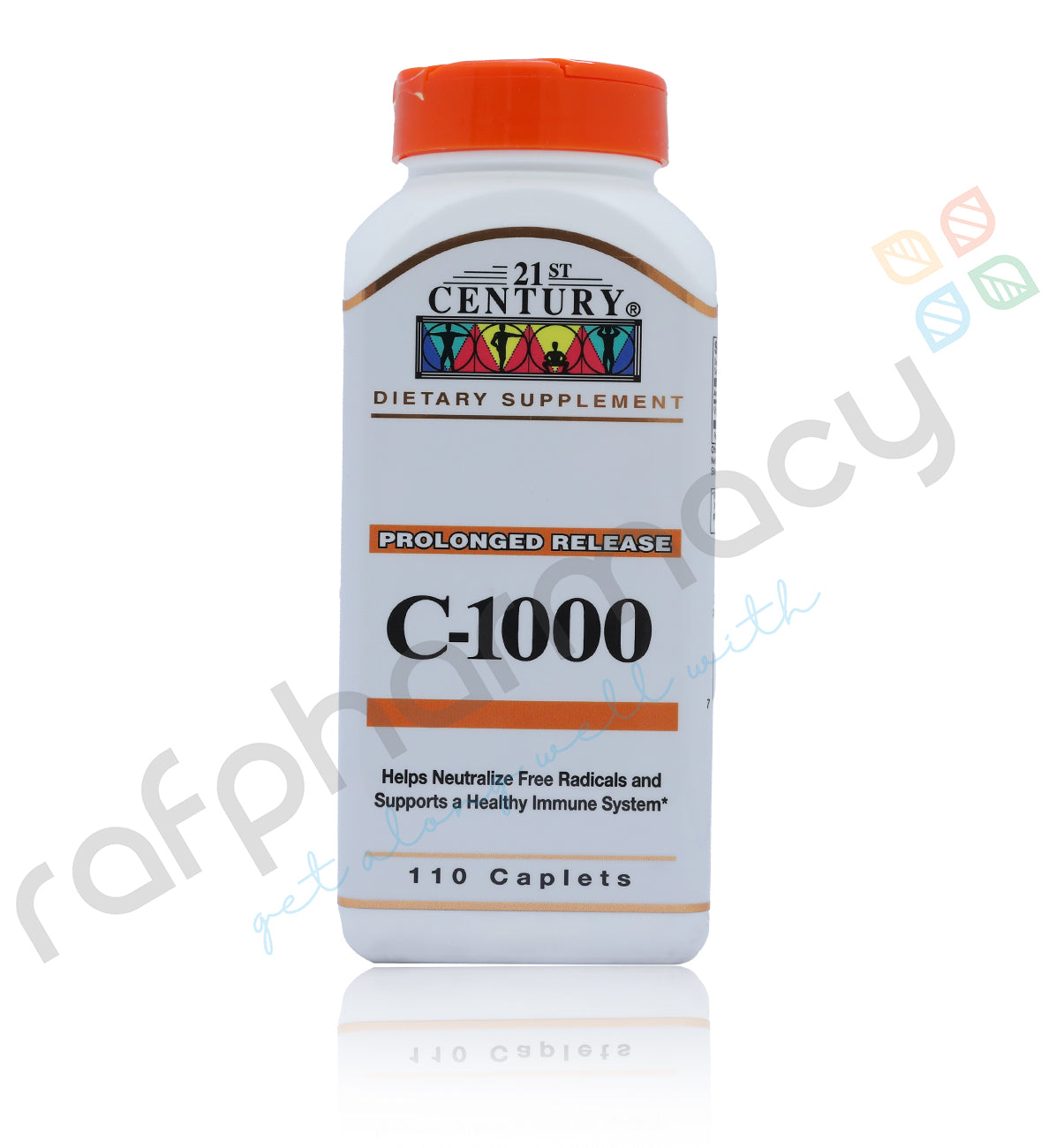 21ST CENTURY VITAMIN C 1000 CAPLETS 110'S
