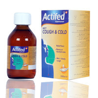 Actifed Wet Cough And Cold Expectorant 200Ml