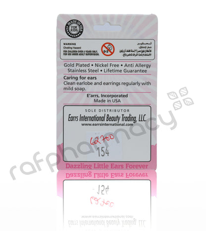 EARRS TE154-3MM CUBIC ZIRCONIA
