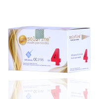 Solofine Insulin Pen Needles 100'S
