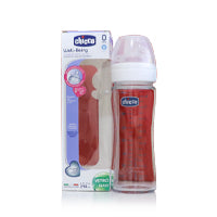 Chicco Glass Feeding Bottle 240ml
