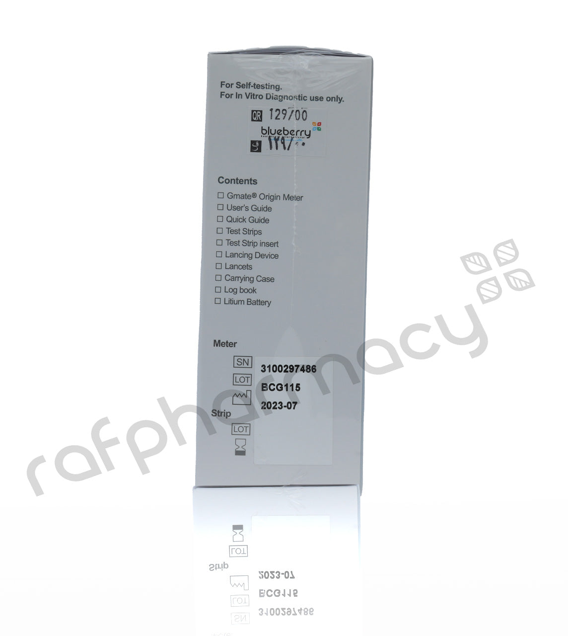 GMATE ORIGIN B/GLUCOSE MONITOR +10LANCET+25STRIPS