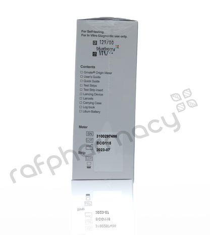 GMATE ORIGIN B/GLUCOSE MONITOR +10LANCET+25STRIPS