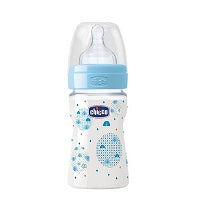 Chicco Plastic Bottle Blue 150Ml