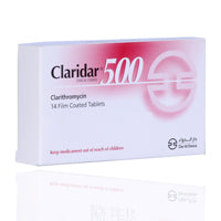 Claridar 500mg Tablets 14'S