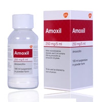 Amoxil 250mg/5ml Suspension 100ml