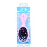 Cala Wet & Dry Travel Hairbrush Pink