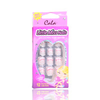 Cala Little Miss Nails Pre Glued 12'S