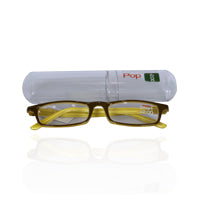 Smart Reading Glass Pop +2.00 Green With Yellow