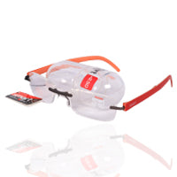 Smart Folding Reading Glass +2.50 Red And Orange