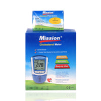 Mission 3 In 1 Cholesterol Meter And Test Strips 5'S