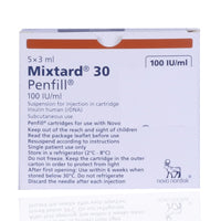 Mixtard 30Hm Penfill 3Ml 5'S