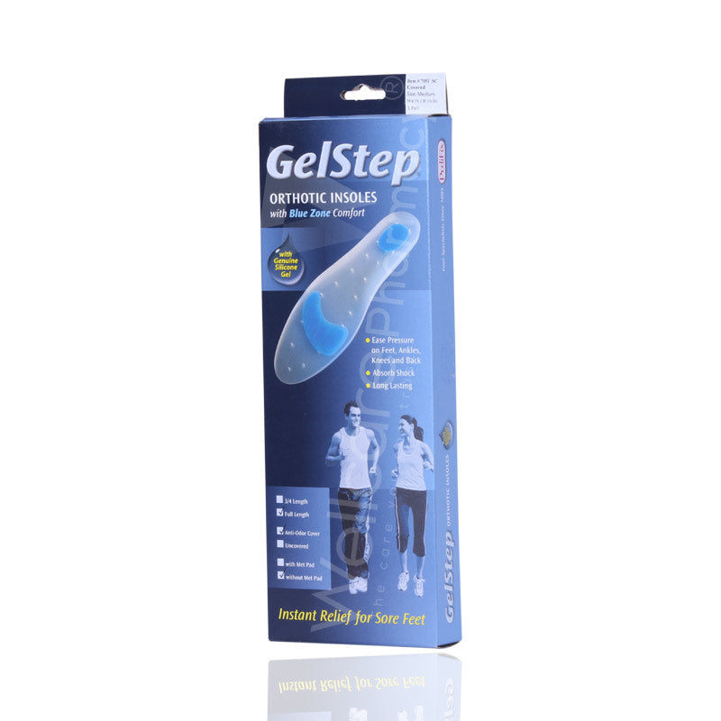 Pedifix Gelstep Full Length Replacement Insoles Small