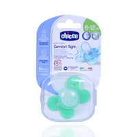 Chicco Soother 6-12 Months Green 1'S