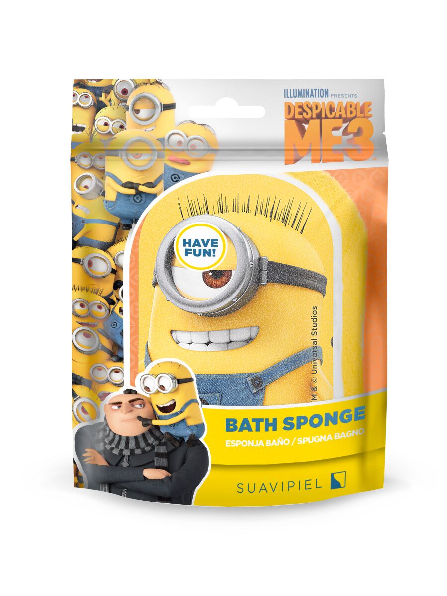 Suavipiel Dora Minions Me3 Bath Sponge