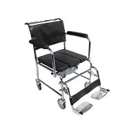 Dayang Dy02695 Steel Commode Chair Chromium Plated Folding Frame