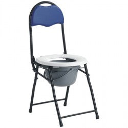 Dayang Commode Chair Powder Coated Steel Foldable Commode Chair Dy02890