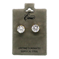 أقراط من الزركونيا المكعبة