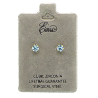 EARRS TIFFANY BIRTHSTONE MARCH