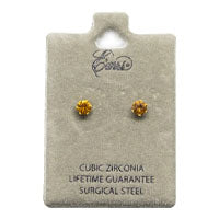 EARRS TIFFANY BIRTHSTONE NOVEMBER