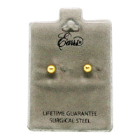 أقراط على شكل كرة