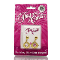 أقراط على شكل دونات