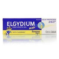 Elgydium Kids Toothpaste Gel Banana Flavour 2 To 6Years 50Ml