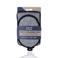 Cala Scrubber Duo For Men Taupe Black