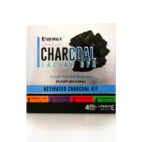 Energy Activated Charcoal Facial Spa Kit