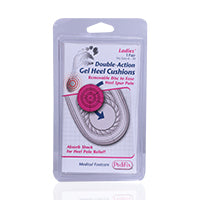 Pedifix P5040 Double Action Gel Heel Cushion Large