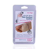 Pedifix P1321 Visco Gel Silicone Thin For Foot Cushion Right Large