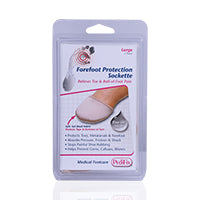 Pedifix P1342 Visco Gel Forefoot Protection Sockette Large