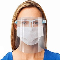 Face Shield With Glasses Frame 1'S