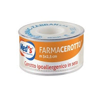 MED PLUS SILK ROLL PLASTER 5MX2.5CM