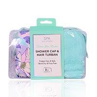 Cala-Shower Cap &Turban Set Floral Dreams-69256