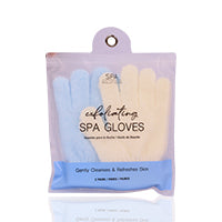 Cala Spa Glove Ivory And Baby Blue-69542