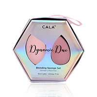 Cala Dynamic Duo Blending Sponge Baby Pink And Mauve -76084