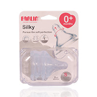 Farlin Silky Nipple-S For Wide Neck Bottle 2'S Ac-22004