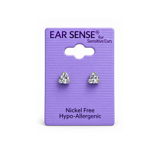 Ear Sense K6 Crystal Heart Studs