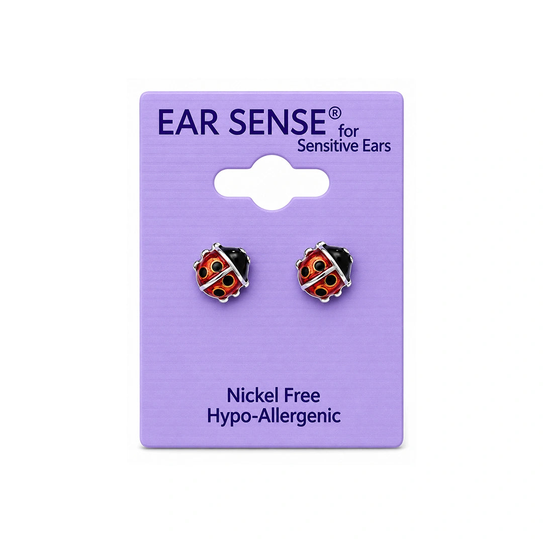 Ear Sense K37 Ladybird Studs