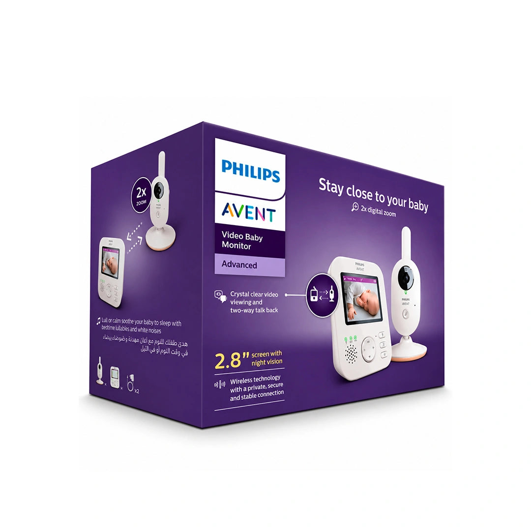 Avent Video Baby Monitor Advanced - Scd881/05